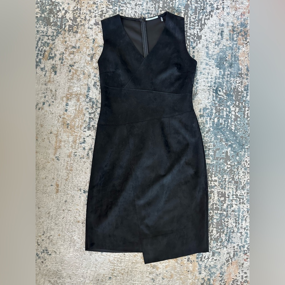 Tahari black business dress